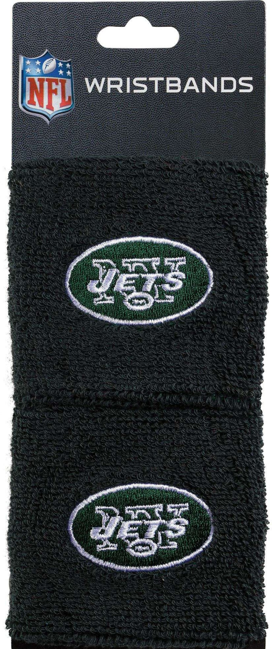 Body Bands * | Franklin New York Jets Embroidered Wristbands For Unisex