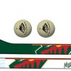 Mini HocBest Sets * | Franklin Minnesota Wild Mini Hockey Stick & Ball Set For Unisex