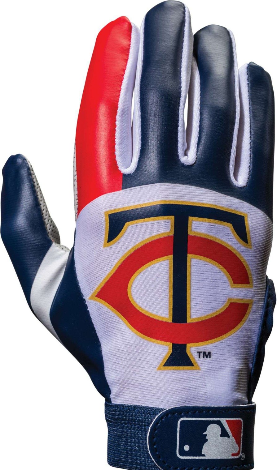 Gloves * | Franklin Minnesota Twins Youth Batting Gloves For Women