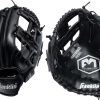 Baseball Gloves * | Franklin 11" Youth Field Master Series Glove For Unisex Black