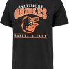 Shirts * | 47 Men'S Baltimore Orioles Black Reset Franklin T-Shirt