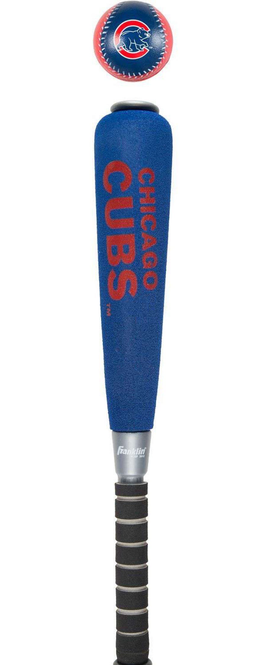 Toy Sports Games * | Franklin Chicago Cubs Jumbo Foam Bat And Ball Set For Unisex