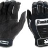 Batting Gloves * | Franklin Youth Cfx Pro Series Batting Gloves For Boys' Black/Black