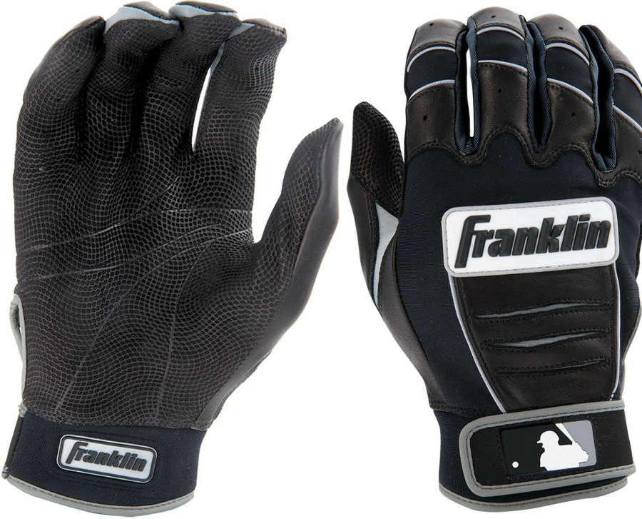 Batting Gloves * | Franklin Youth Cfx Pro Series Batting Gloves For Boys' Black/Black