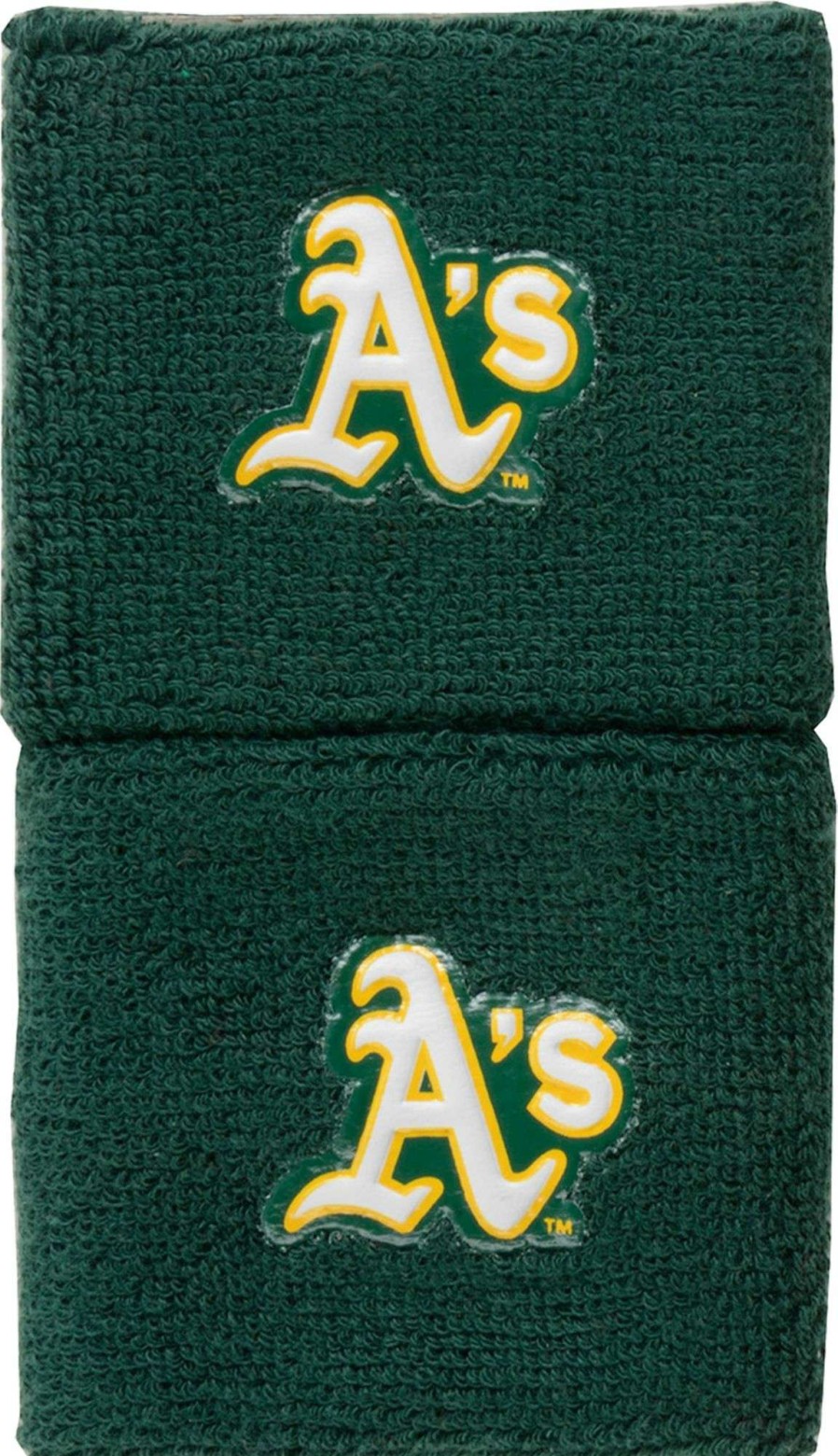 Body Bands * | Franklin Oakland Athletics Green 2.5 Wristbands For Unisex