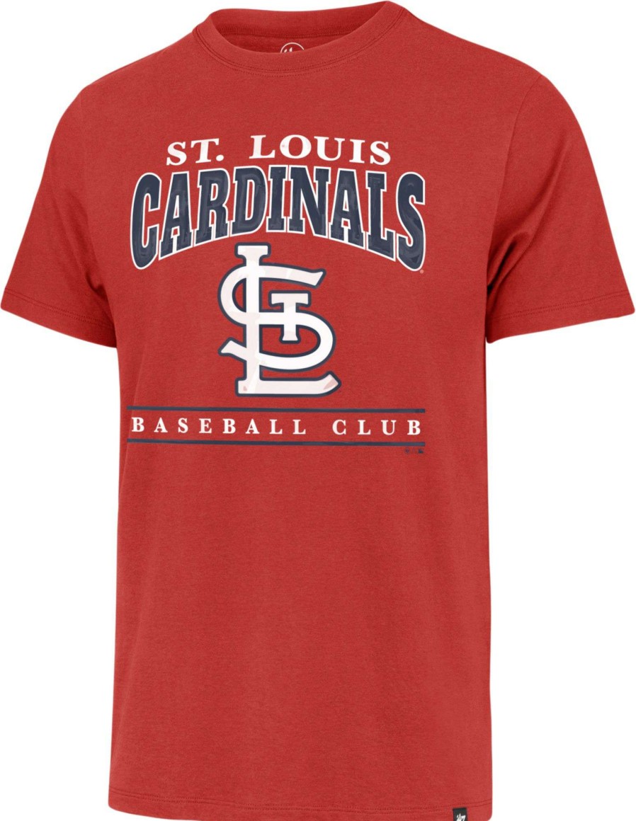 Shirts * | 47 Men'S St. Louis Cardinals Red Reset Franklin T-Shirt