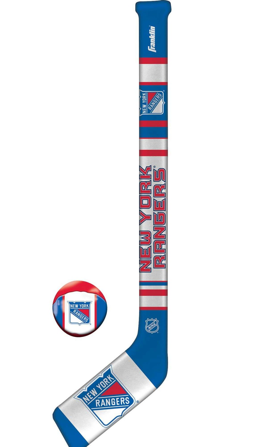 Mini HocHot Sets * | Franklin New York Rangers Mini Hockey Set For Unisex