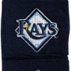 Body Bands * | Franklin Tampa Bay Rays Embroidered Wristbands For Unisex