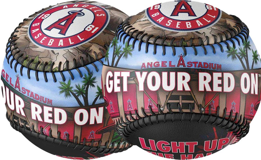 Baseballs * | Franklin Los Angeles Angels Culture Baseball For Unisex