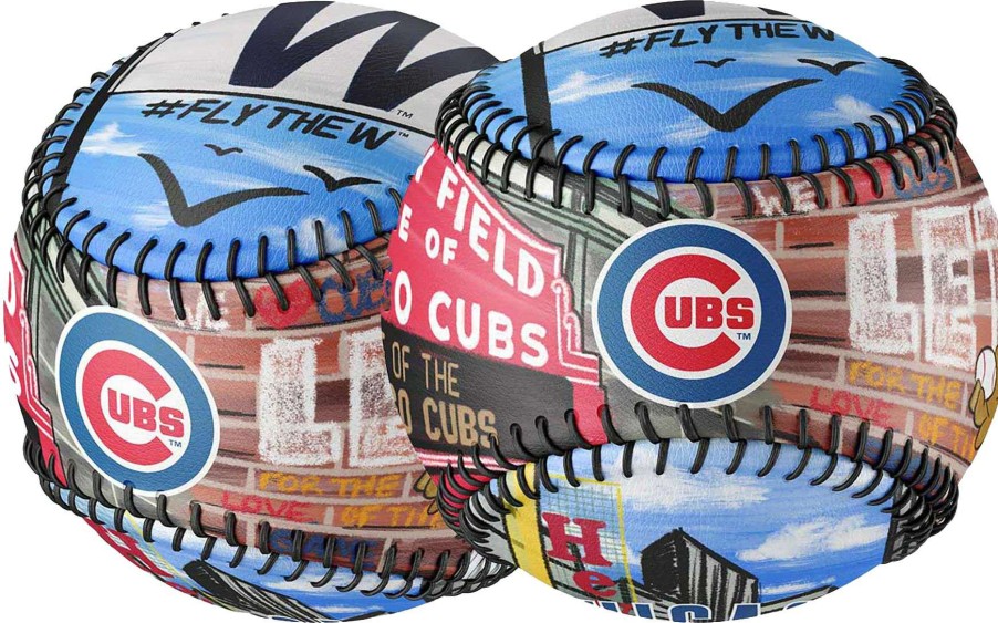 Baseballs * | Franklin Chicago Cubs Culture Baseball For Unisex