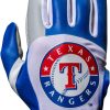 Gloves * | Franklin Texas Rangers Youth Batting Gloves For Men