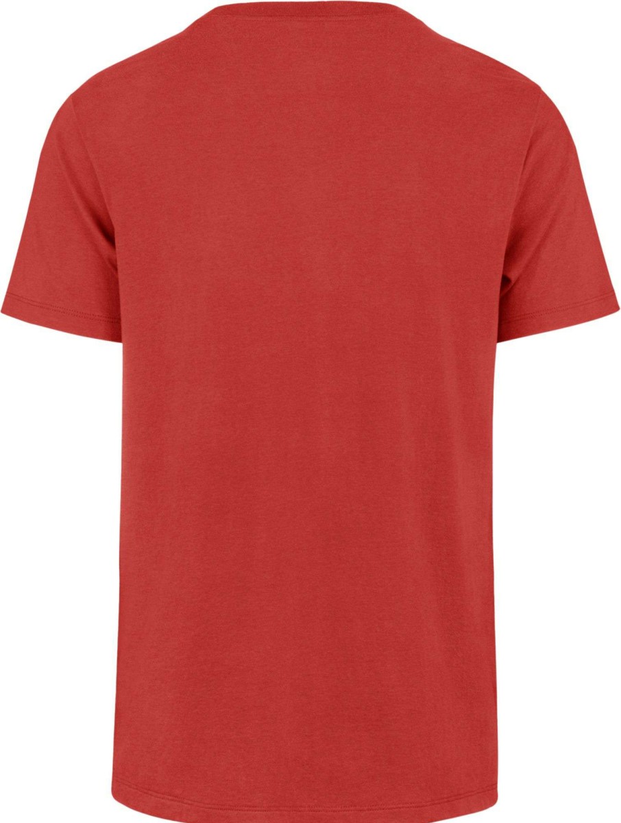 Shirts * | 47 '47 Men'S Ohio State Buckeyes Racer Red Playoff Franklin T-Shirt