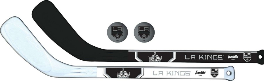 Mini HocHot Sets * | Franklin Los Angeles Kings Two-Piece Mini Hockey Set For Unisex