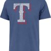 Shirts * | 47 Men'S Texas Rangers Blue Premium Franklin T-Shirt