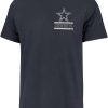 Shirts * | 47 Men'S Dallas Cowboys Open Field Franklin Navy T-Shirt