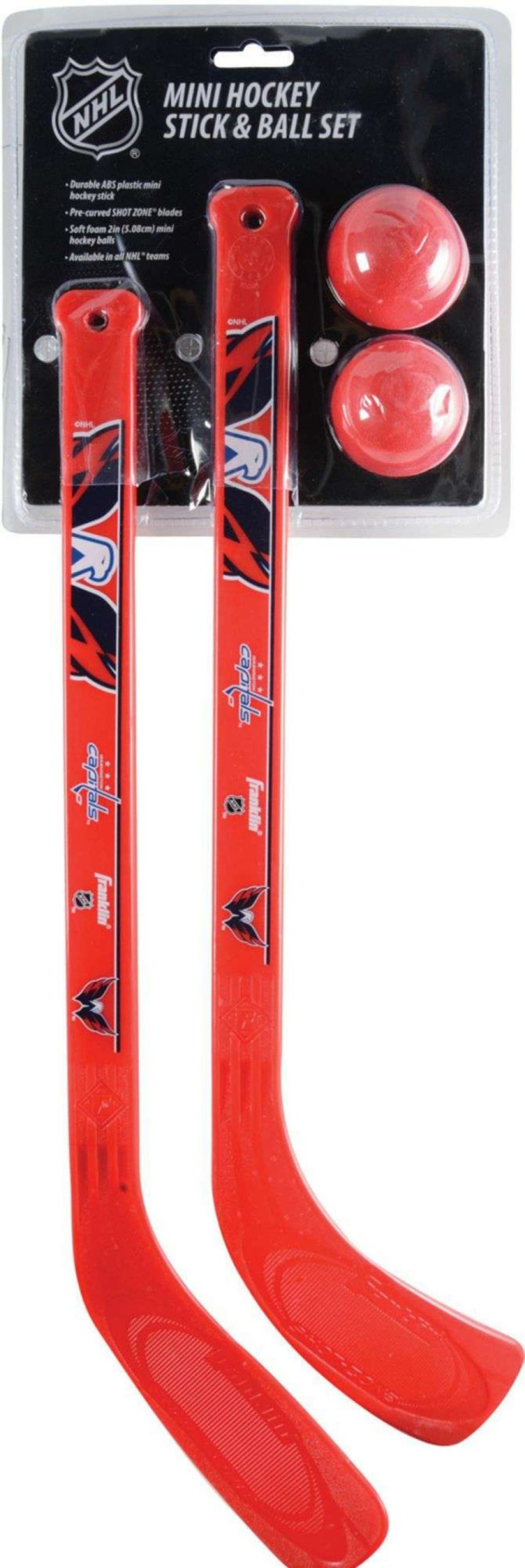 Mini HocOnline Sets * | Franklin Washington Capitals Mini Stick Set For Unisex