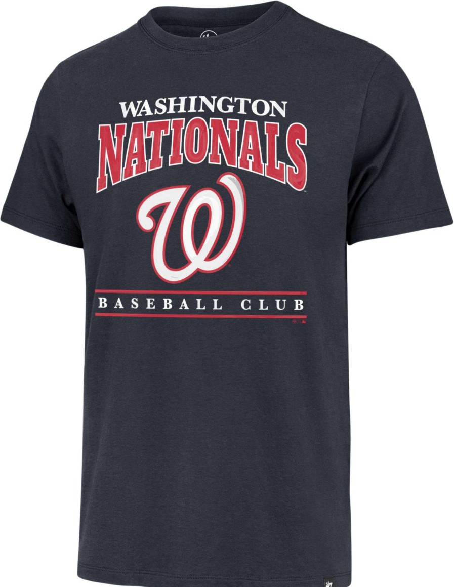 Shirts * | 47 Men'S Washington Nationals Blue Reset Franklin T-Shirt