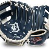 Baseball Gloves * | Franklin Youth Detroit Tigers Teeball Glove And Ball Set For Unisex