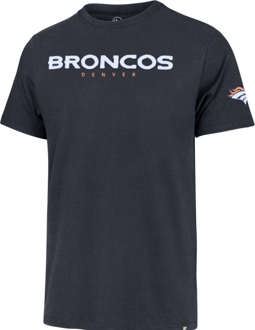 Shirts * | 47 Men'S Denver Broncos Franklin Fieldhouse Navy T-Shirt