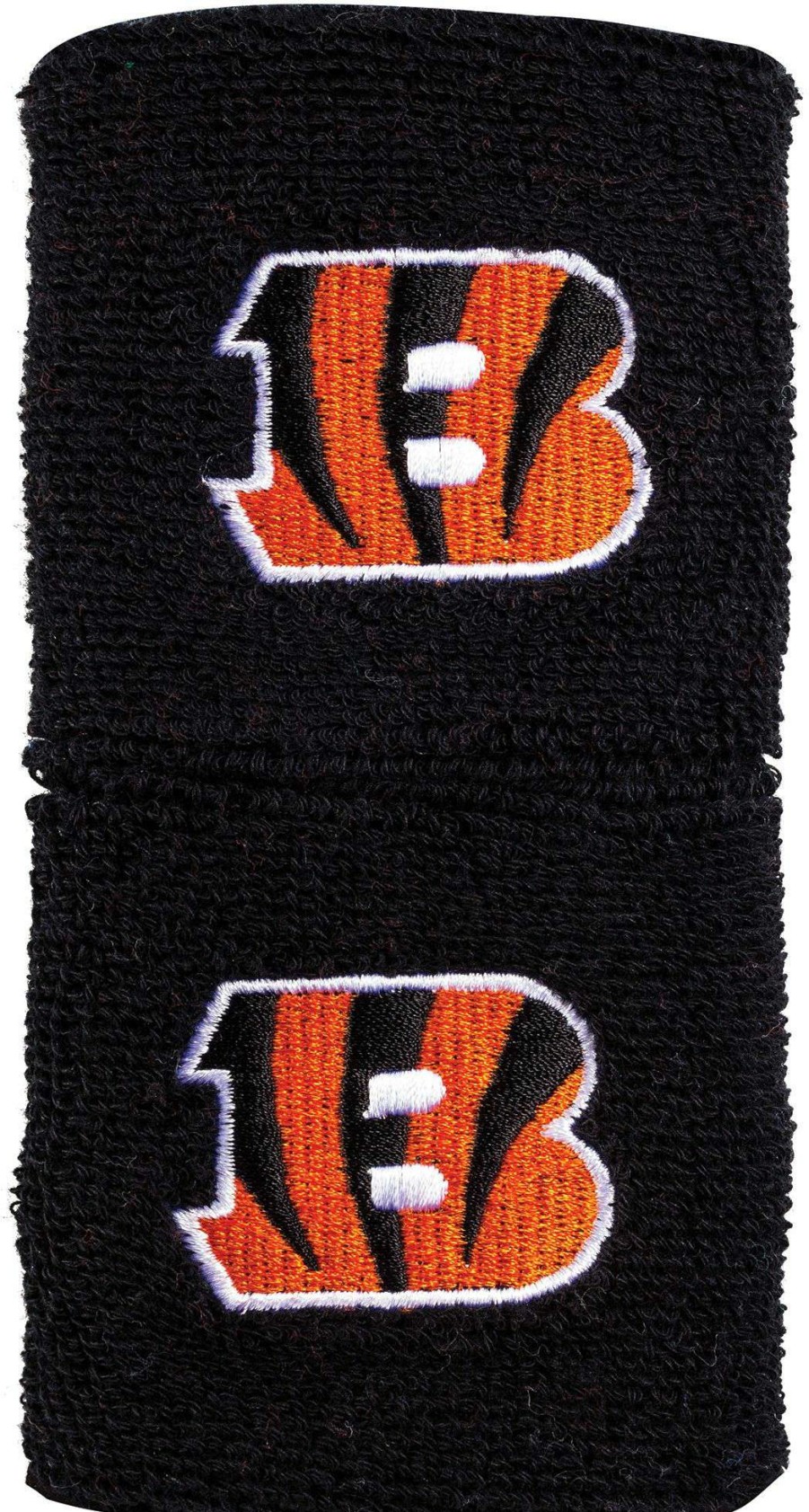 Body Bands * | Franklin Cincinnati Bengals Embroidered Wristbands For Unisex