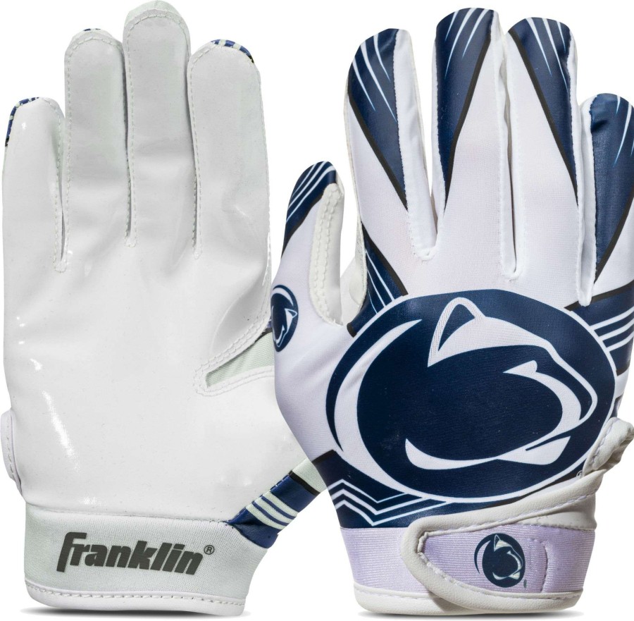 Gloves * | Franklin Youth Penn State Nittany Lions Receiver Gloves For Men