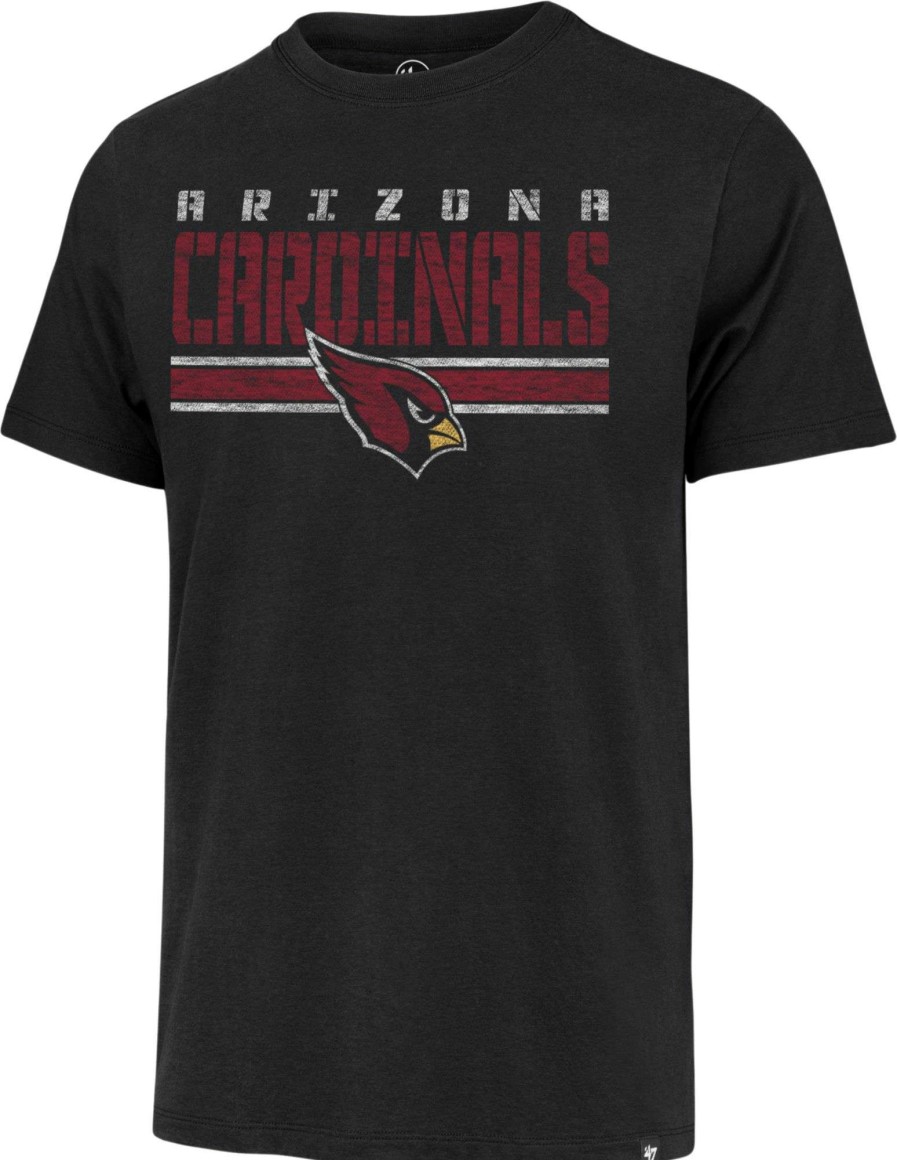 Shirts * | 47 Men'S Arizona Cardinals Black Stripe Franklin T-Shirt