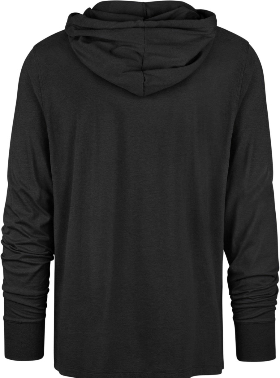 Shirts * | 47 Men'S Baltimore Ravens Field Franklin Black Long Sleeve Hooded T-Shirt