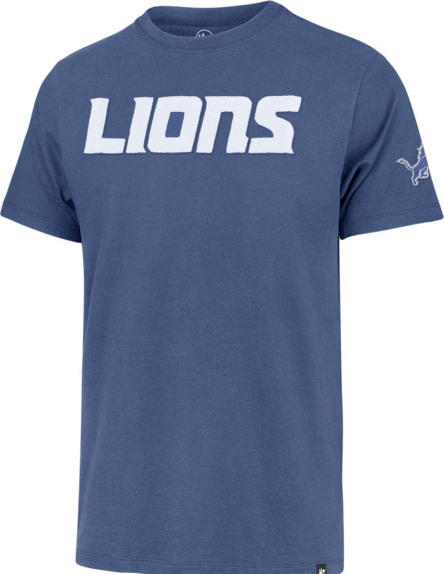 Shirts * | 47 Men'S Detroit Lions Franklin Fieldhouse Blue T-Shirt