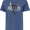 Shirts * | 47 '47 Men'S Dallas Mavericks Blue Franklin T-Shirt