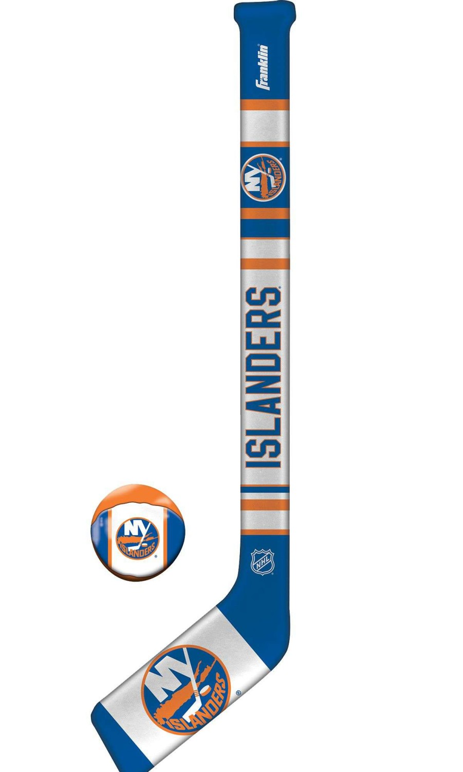 Mini HocOnline Sets * | Franklin New York Islanders Mini Hockey Set For Unisex