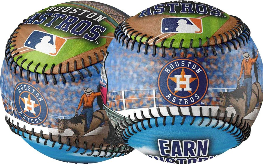 Baseballs * | Franklin Houston Astros Culture Baseball For Unisex