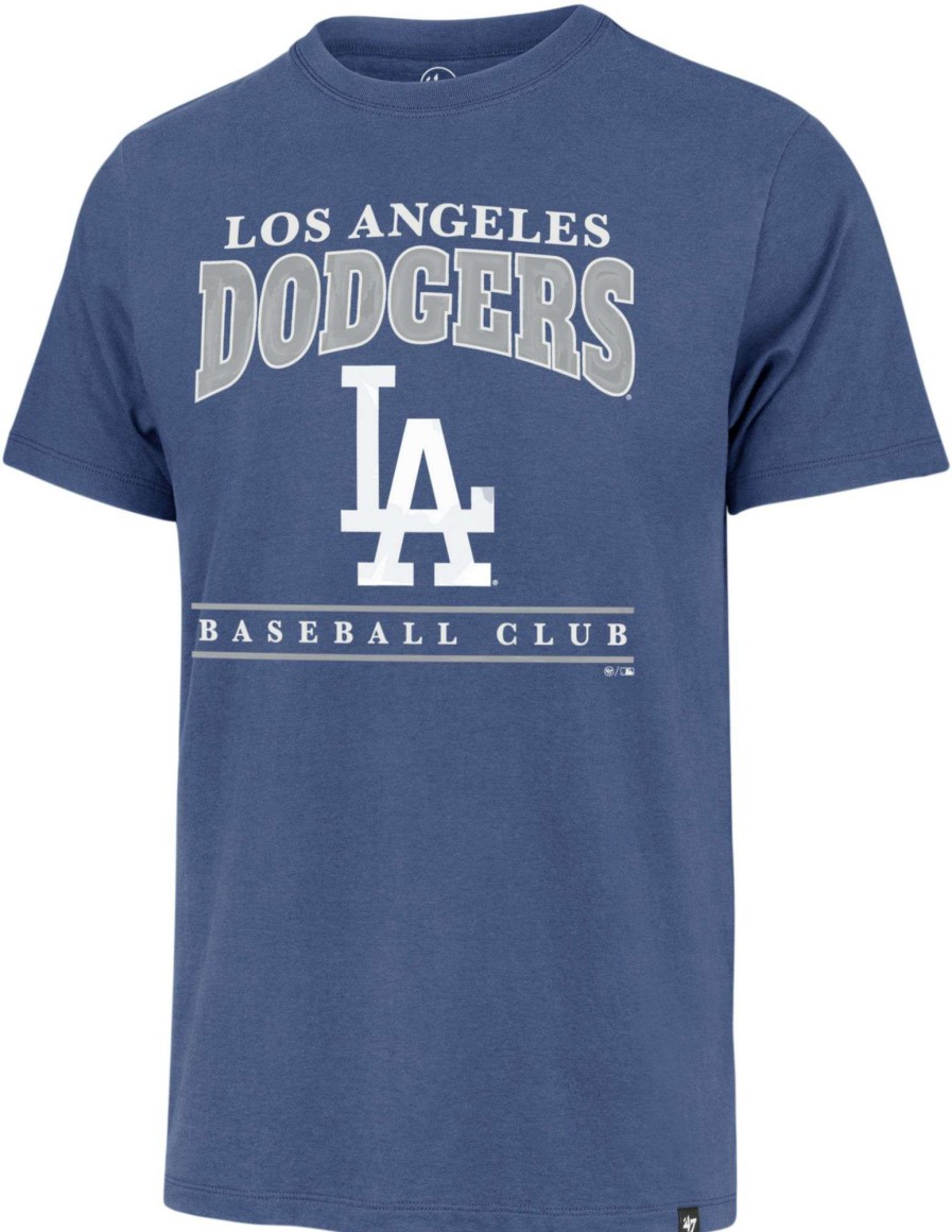 Shirts * | 47 '47 Men'S Los Angeles Dodgers Blue Franklin T-Shirt