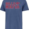 Shirts * | 47 Men'S Buffalo Bills Franklin Throwback Royal T-Shirt