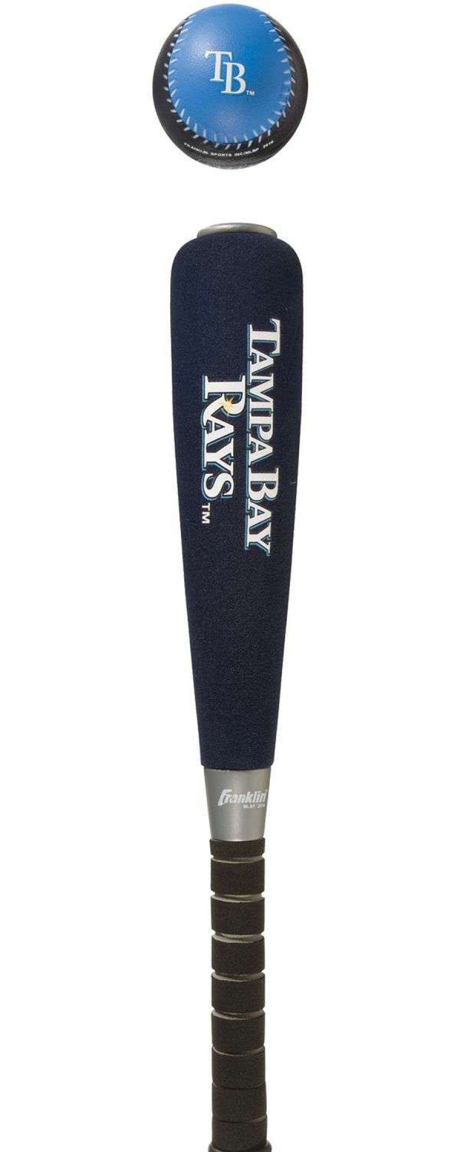 Toy Sports Games * | Franklin Tampa Bay Rays Jumbo Foam Bat And Ball Set For Unisex