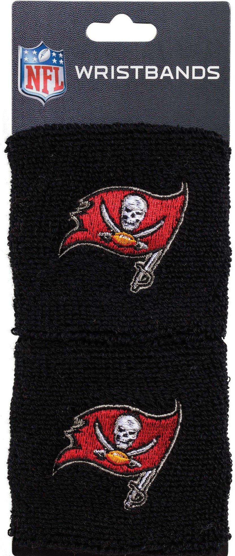 Body Bands * | Franklin Tampa Bay Buccaneers Embroidered Wristbands For Unisex