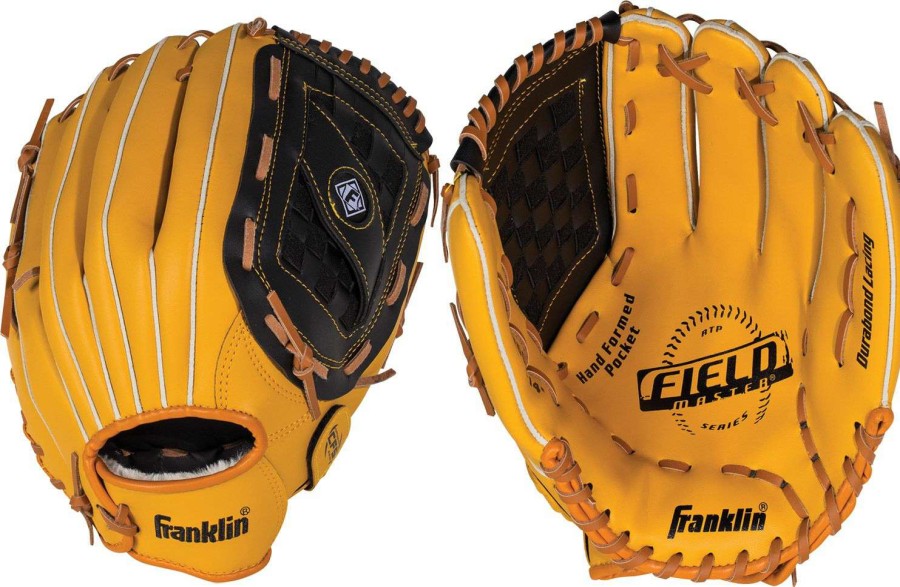 Baseball Gloves * | Franklin 12.5 Field Master Series Glove For Men Tan/Brown