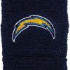 Body Bands * | Franklin Los Angeles Chargers Embroidered Wristbands For Unisex