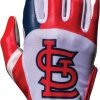 Gloves * | Franklin St. Louis Cardinals Youth Batting Gloves For Women