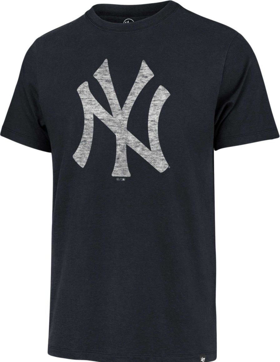 Shirts * | 47 Men'S New York Yankees Navy Premium Franklin T-Shirt