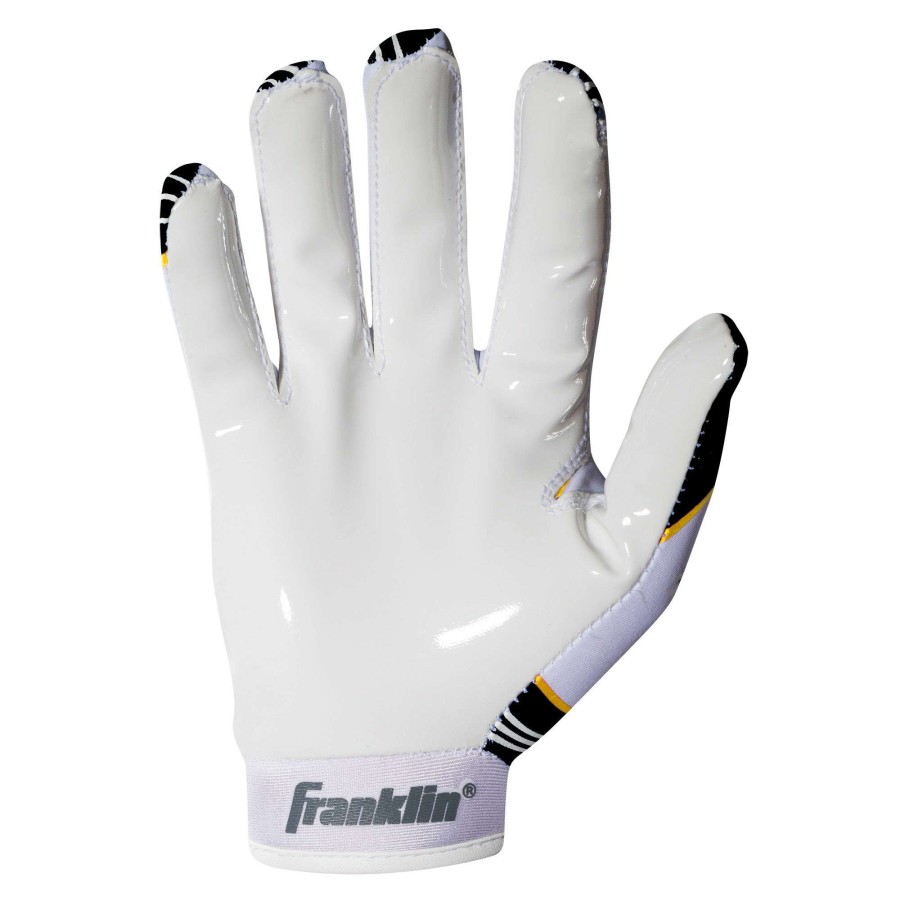 Gloves * | Franklin Youth Pittsburgh Steelers Receiver Gloves