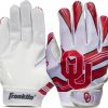 Gloves * | Franklin Youth Oklahoma Sooners Receiver Gloves For Women