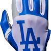 Gloves * | Franklin Los Angeles Dodgers Youth Batting Gloves For Girls'