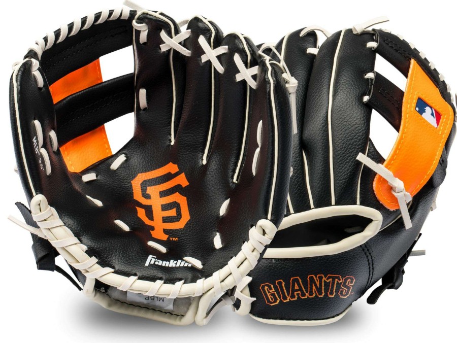 Baseball Gloves * | Franklin Youth San Francisco Giants Teeball Glove And Ball Set For Unisex