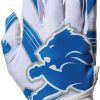 Gloves * | Franklin Youth Detroit Lions M/L Receiver Gloves For Girls'