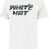 Shirts * | 47 '47 Men'S Miami Heat White Franklin T-Shirt