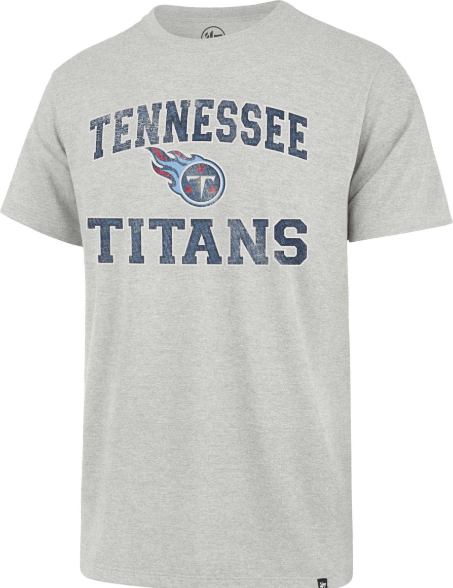 Shirts * | 47 '47 Men'S Tennessee Titans Arch Franklin Grey T-Shirt