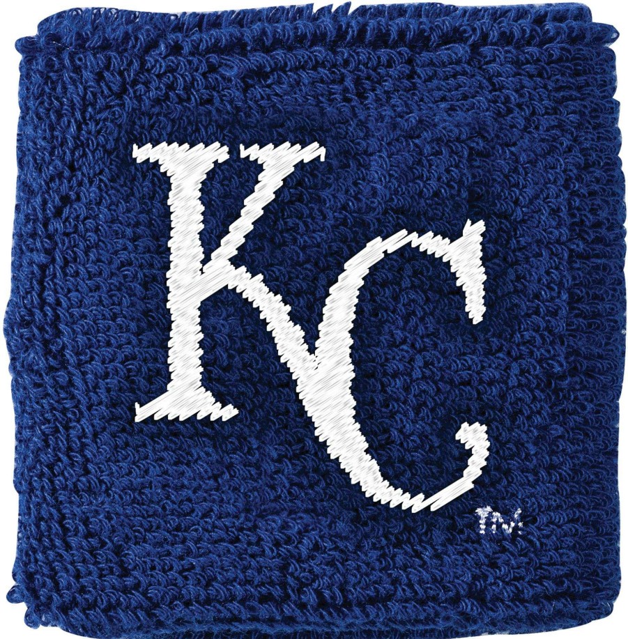 Body Bands * | Franklin Kansas City Royals Embroidered Wristbands For Unisex