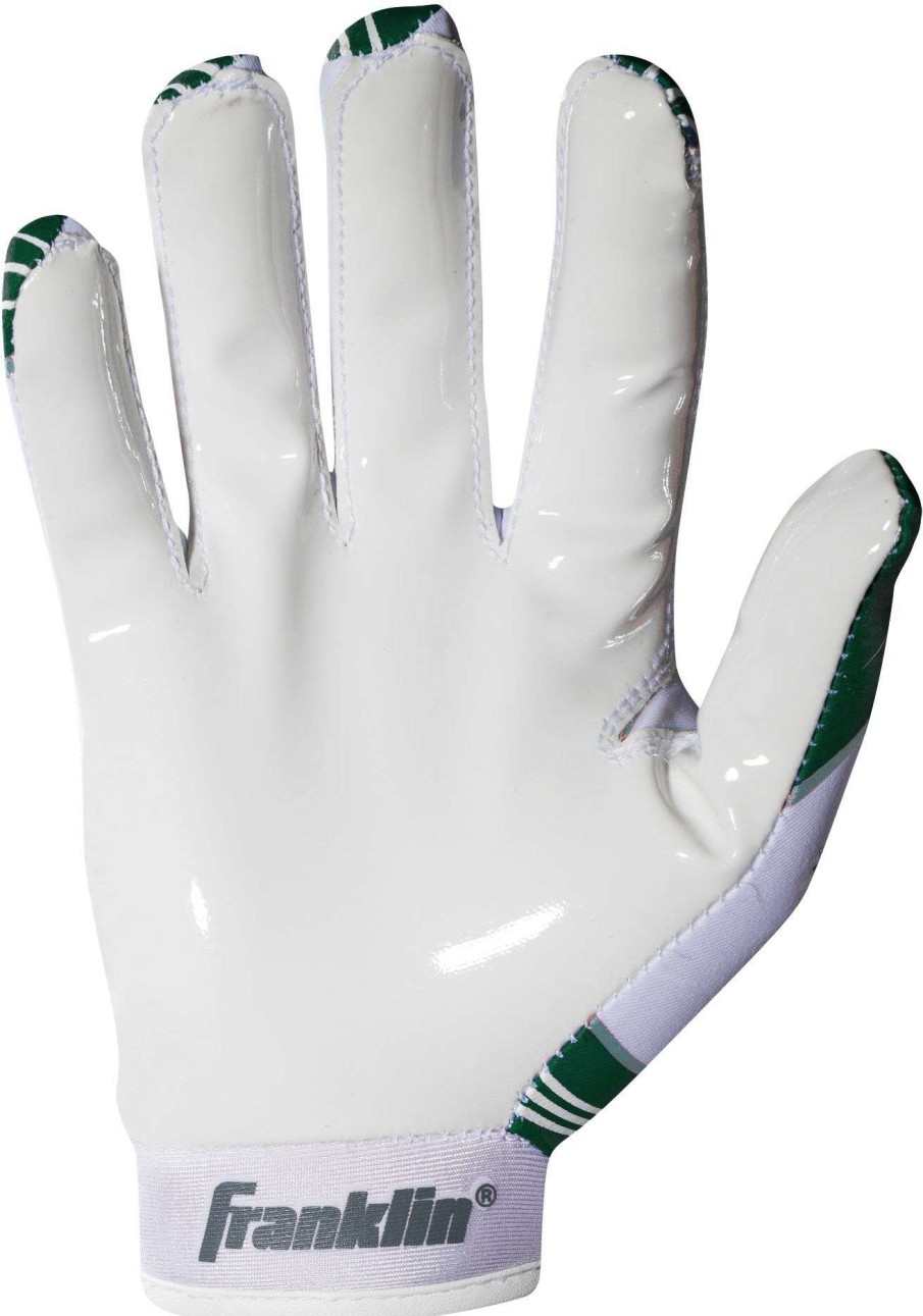 Gloves * | Franklin New York Jets Youth Receiver Gloves For Girls'