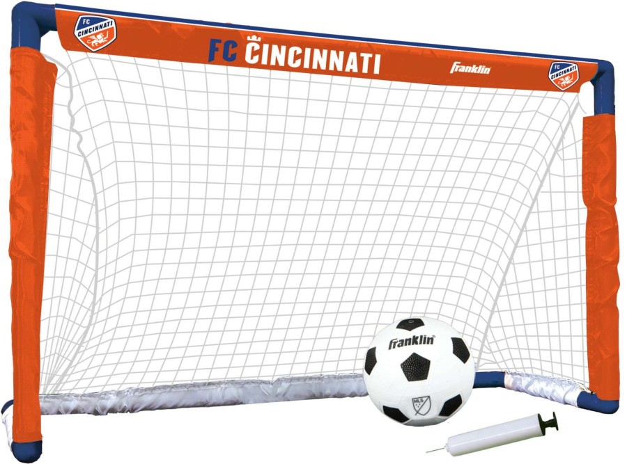 Toy Sports Games * | Franklin Fc Cincinnati Indoor Mini Soccer Goal Set For Unisex