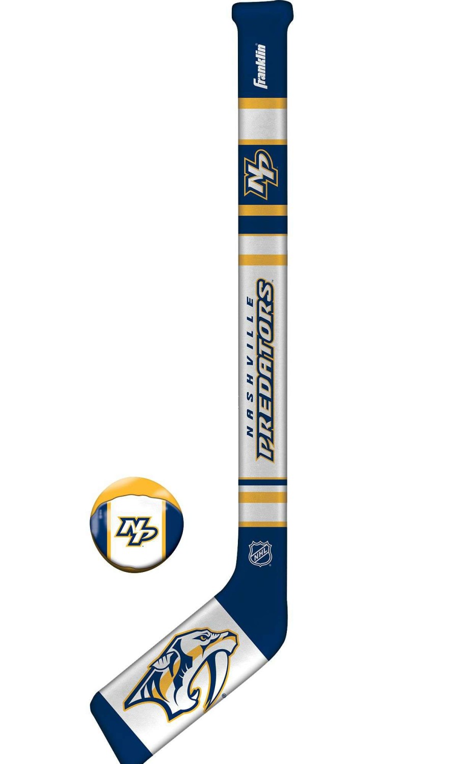 Mini HocOnline Sets * | Franklin Nashville Predators Mini Hockey Set For Unisex